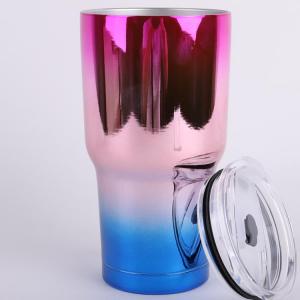 30oz tumbler good sell in amzone customized electroplate mug tumbler customized painting color available small moq